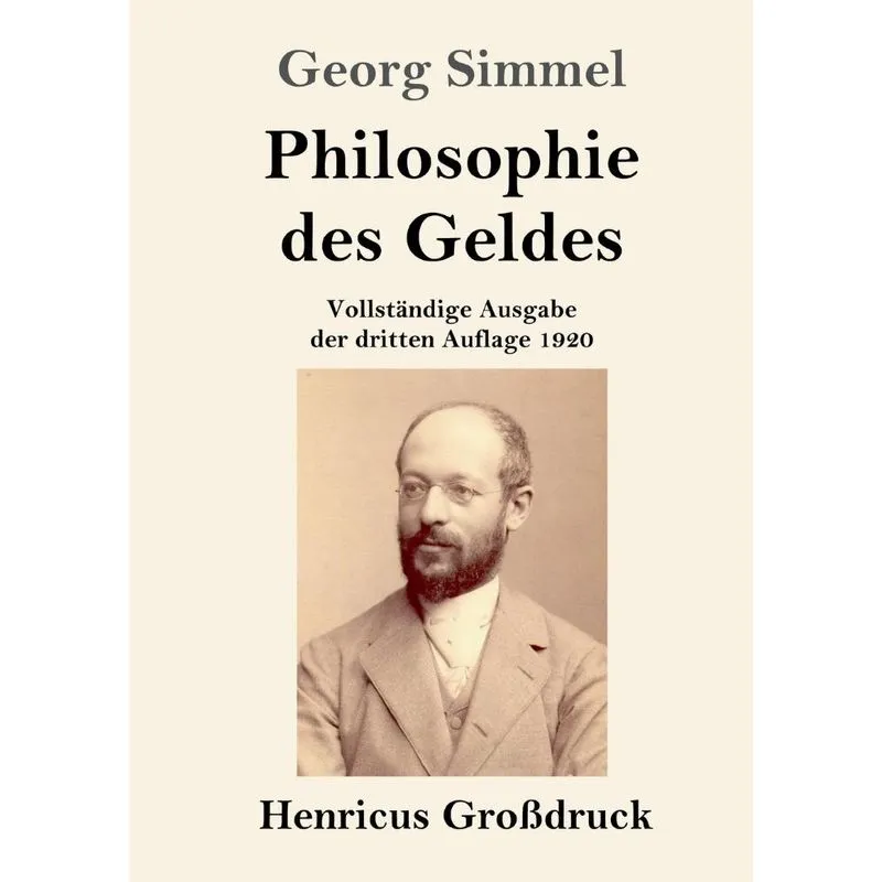 Philosophie des Geldes (Großdruck)