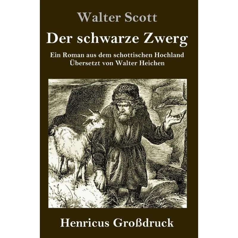 Der schwarze Zwerg (Großdruck)
