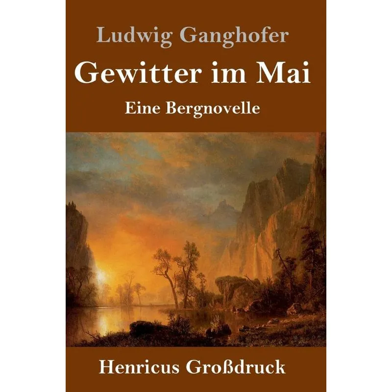 Gewitter im Mai (Großdruck)