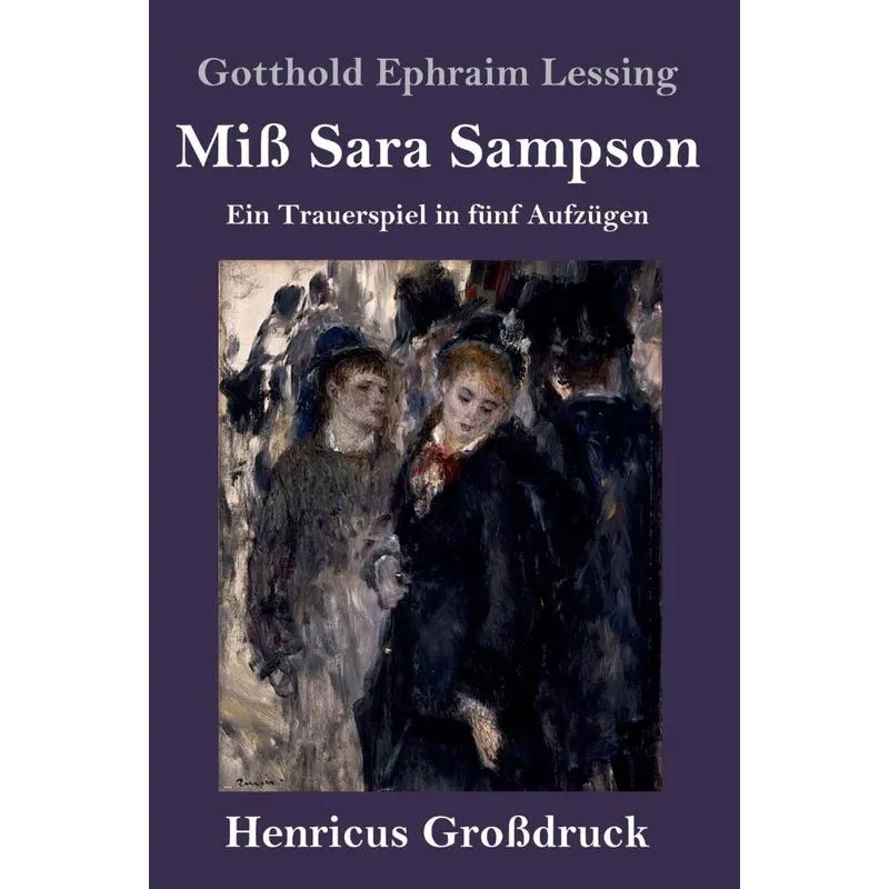 Miß Sara Sampson (Großdruck)