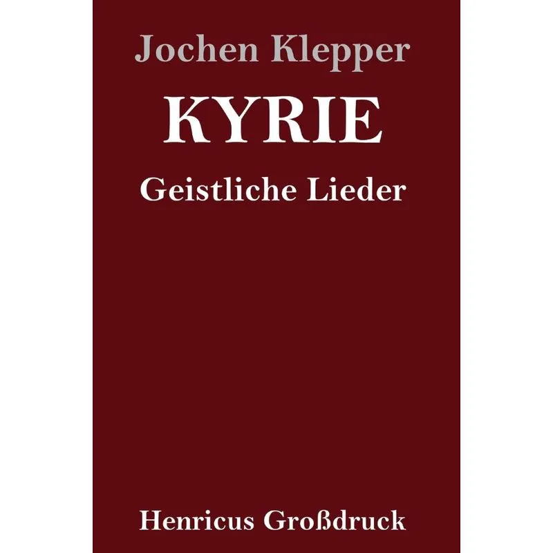 Kyrie (Großdruck)