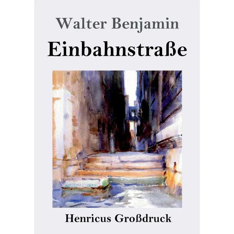 Einbahnstraße (Großdruck)