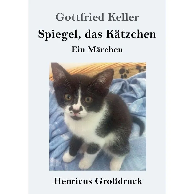 Spiegel, das Kätzchen (Großdruck)