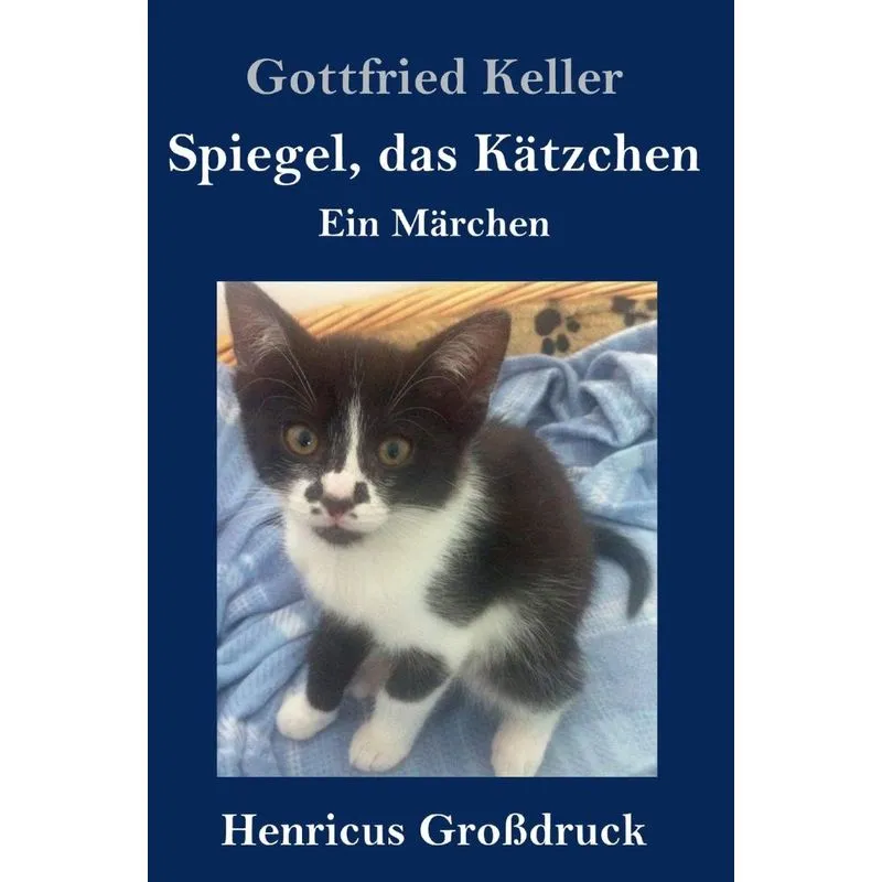 Spiegel, das Kätzchen (Großdruck)