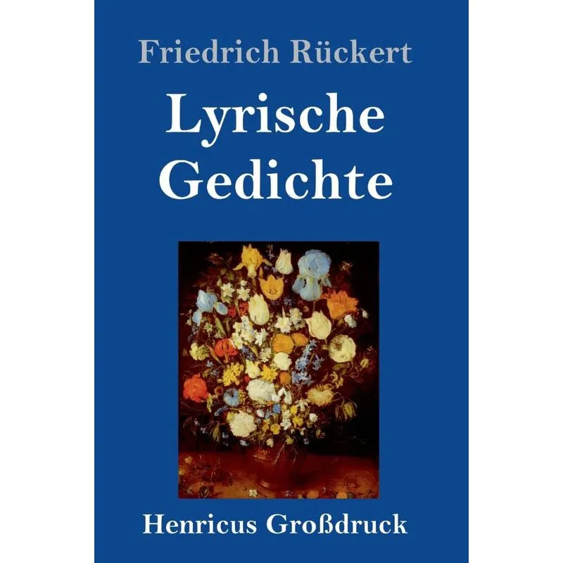 Lyrische Gedichte (Großdruck)