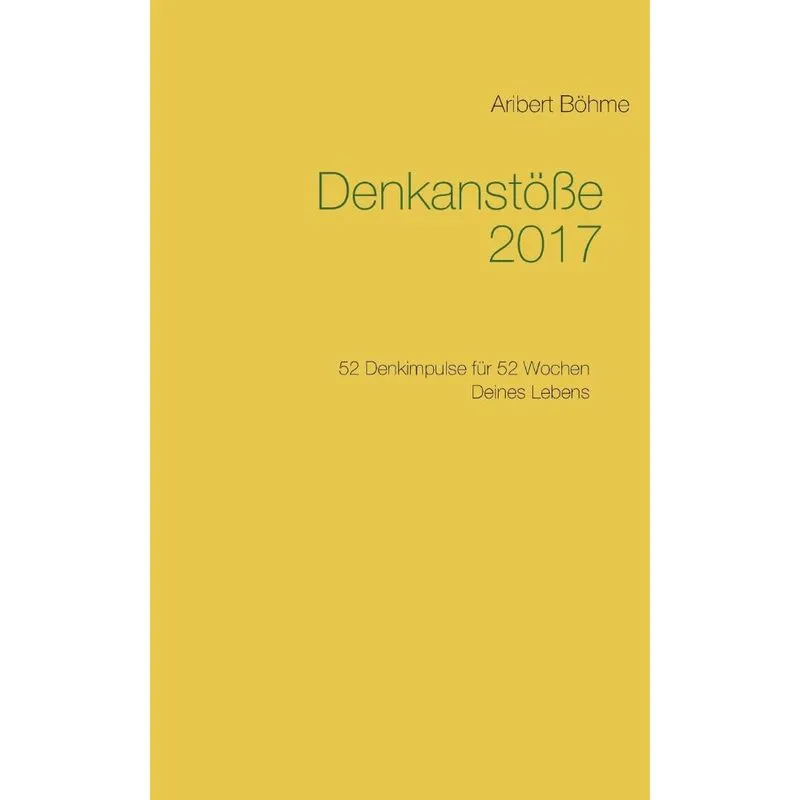 Denkanstöße 2017