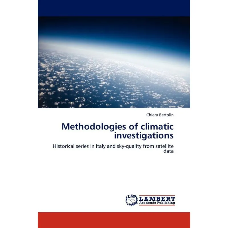 Methodologies of climatic investigations