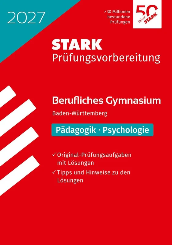STARK Pädagogik/Psychologie - Abitur Berufliches Gymnasium 2027 BW - Prüfungsvorbereitung