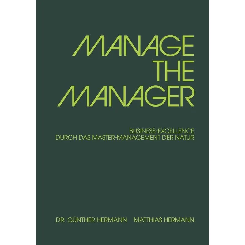 MANAGE THE MANAGER