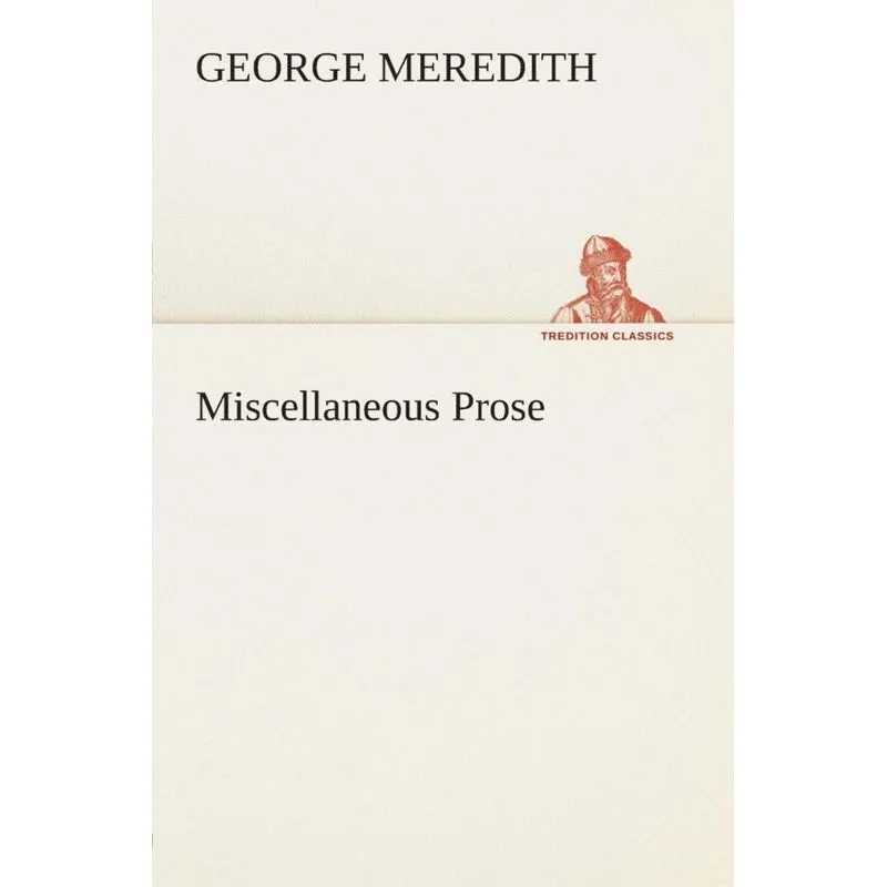 Miscellaneous Prose