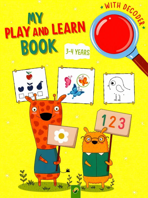 Play & Learn Book 3-4 Years (With Decoder) (Ub)