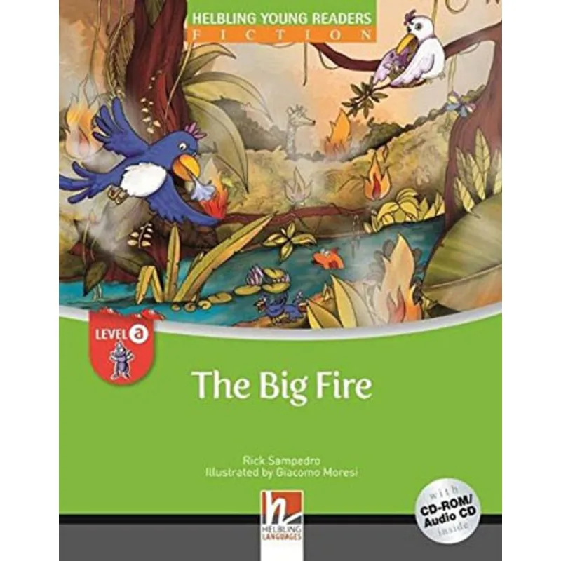 THE BIG FIRE - LEVEL A + AUDIO CD