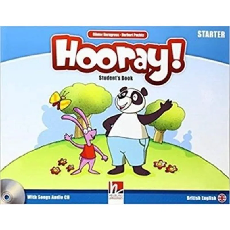 Hooray! Let's Play! Starter - British English Version - Student's Book With Audio cd