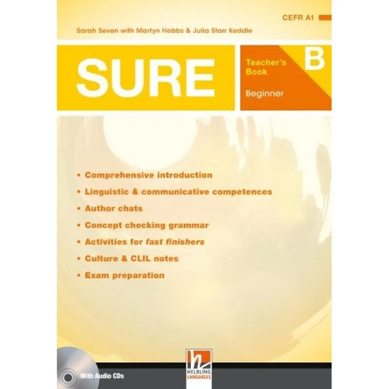 SURE - BEGINNER - COMBO SPLIT B - TEACHER'S BOOK - BRITISH ENGLISH + E-ZONE