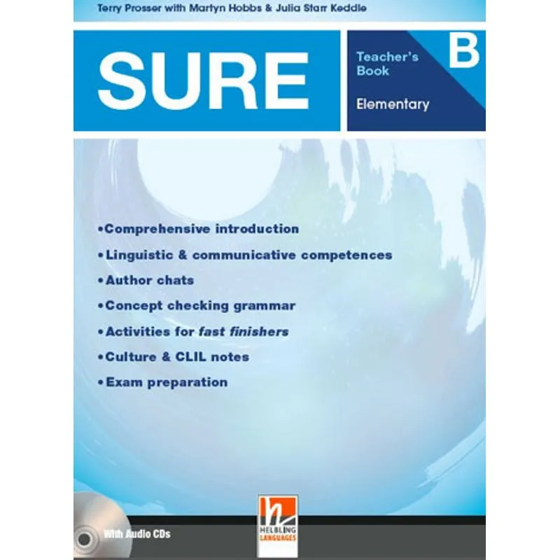 SURE - ELEMENTARY - COMBO SPLIT B - TEACHER'S BOOK + 2 CLASS AUDIO CDS + E-ZONE - BRITISH EDITION