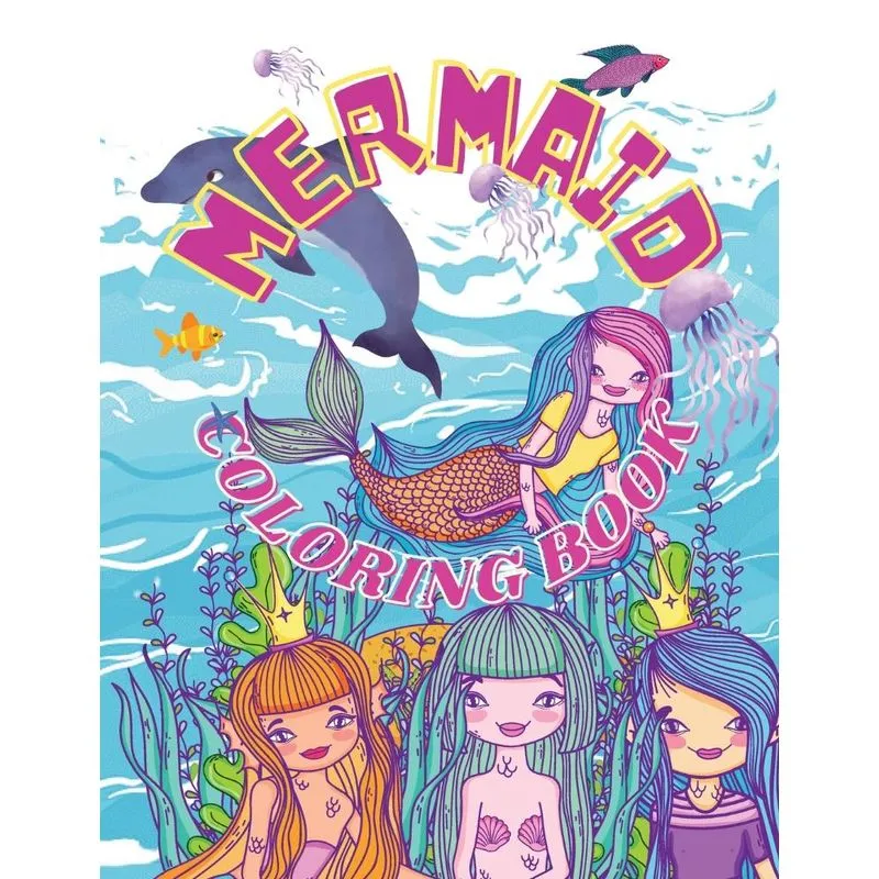 Mermaid Coloring Book