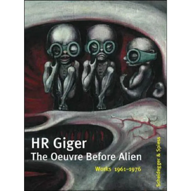 HR GIGER THE OEVRE BEFORE ALIEN