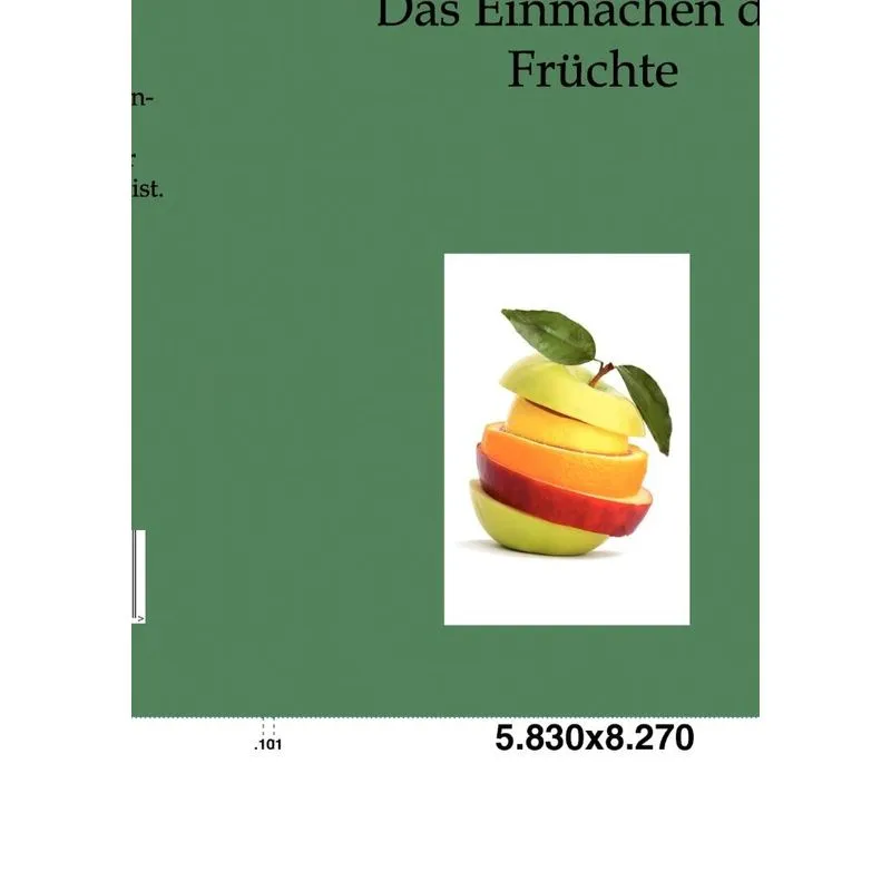 Das Einmachen der Früchte