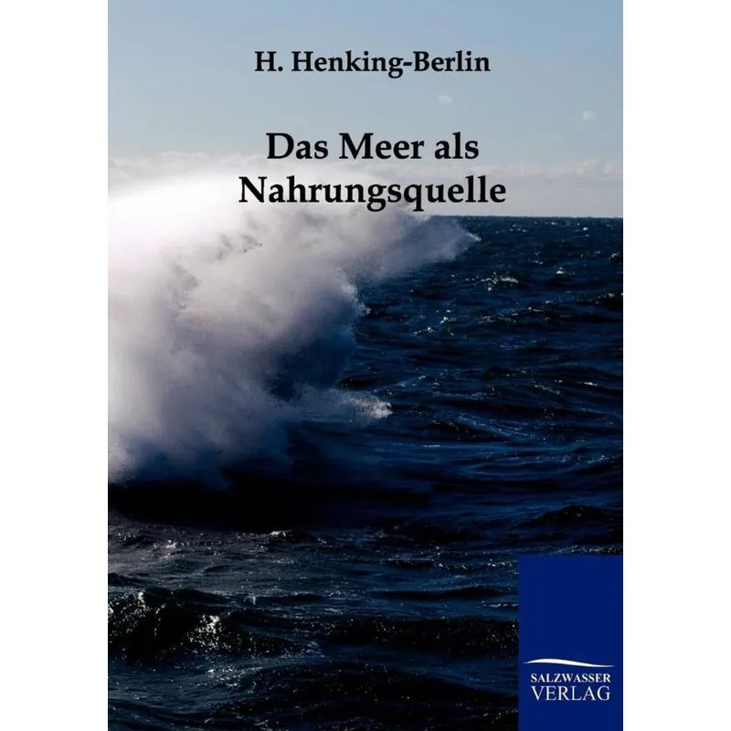 Das Meer ALS Nahrungsquelle