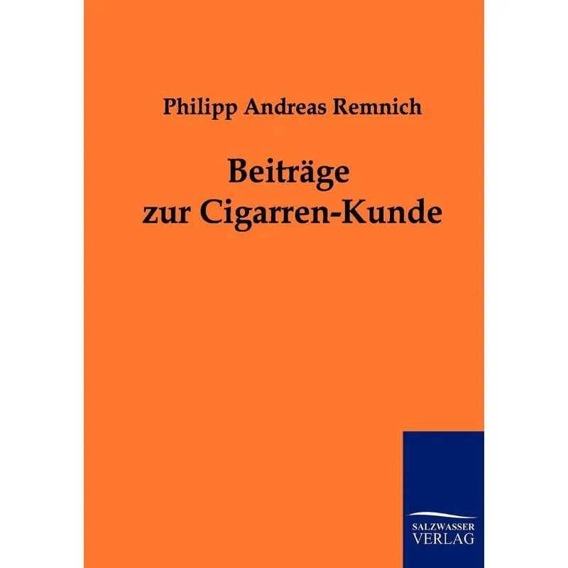 Beiträge zur Cigarren-Kunde