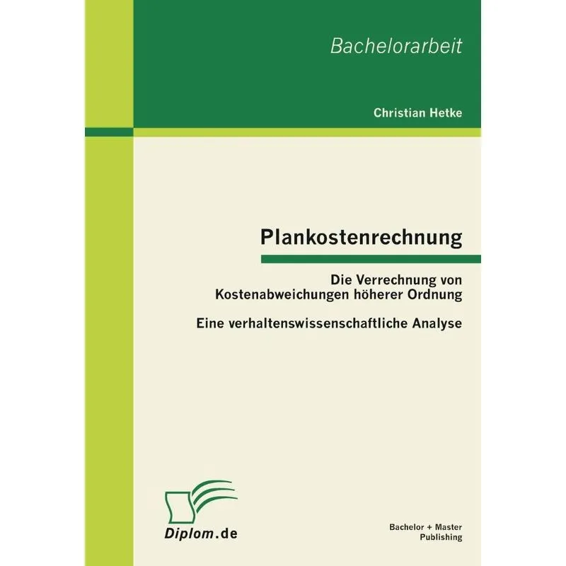Plankostenrechnung