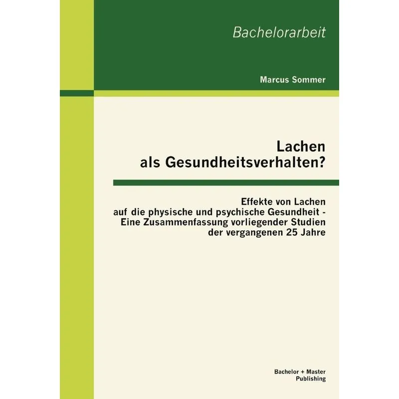 Lachen als Gesundheitsverhalten?