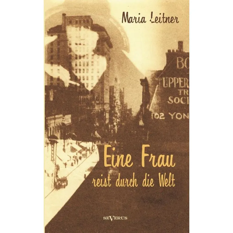 Eine Frau reist durch die Welt