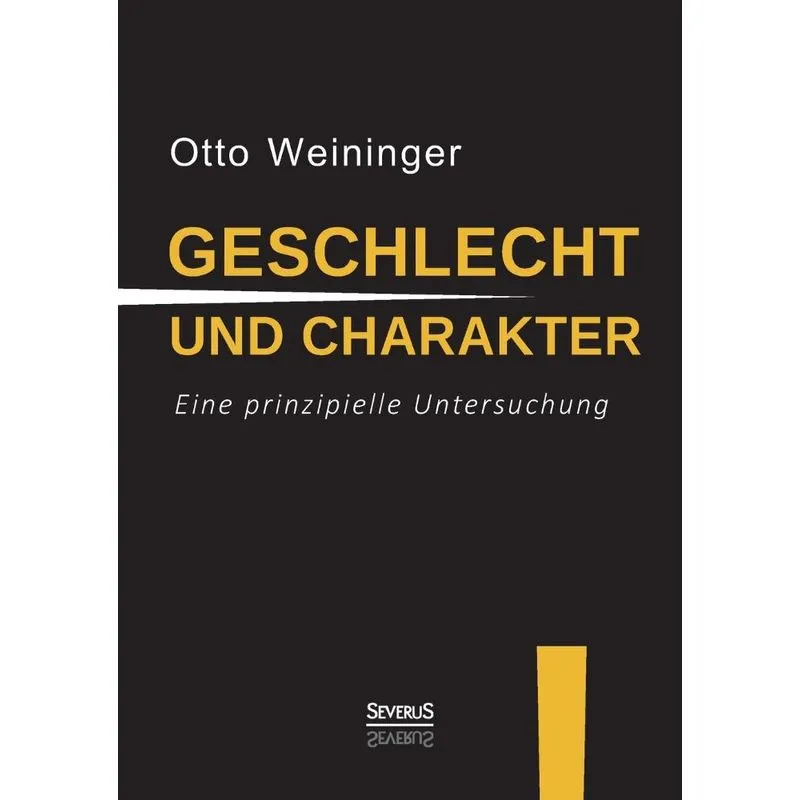 Geschlecht Und Charakter