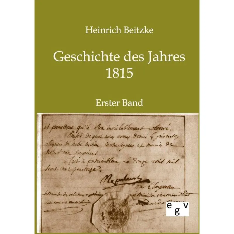 Geschichte des Jahres 1815