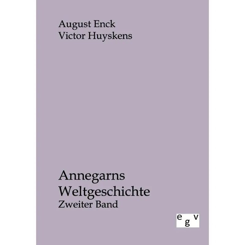 Annegarns Weltgeschichte