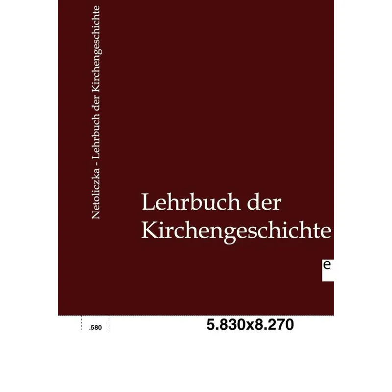 Lehrbuch Der Kirchengeschichte