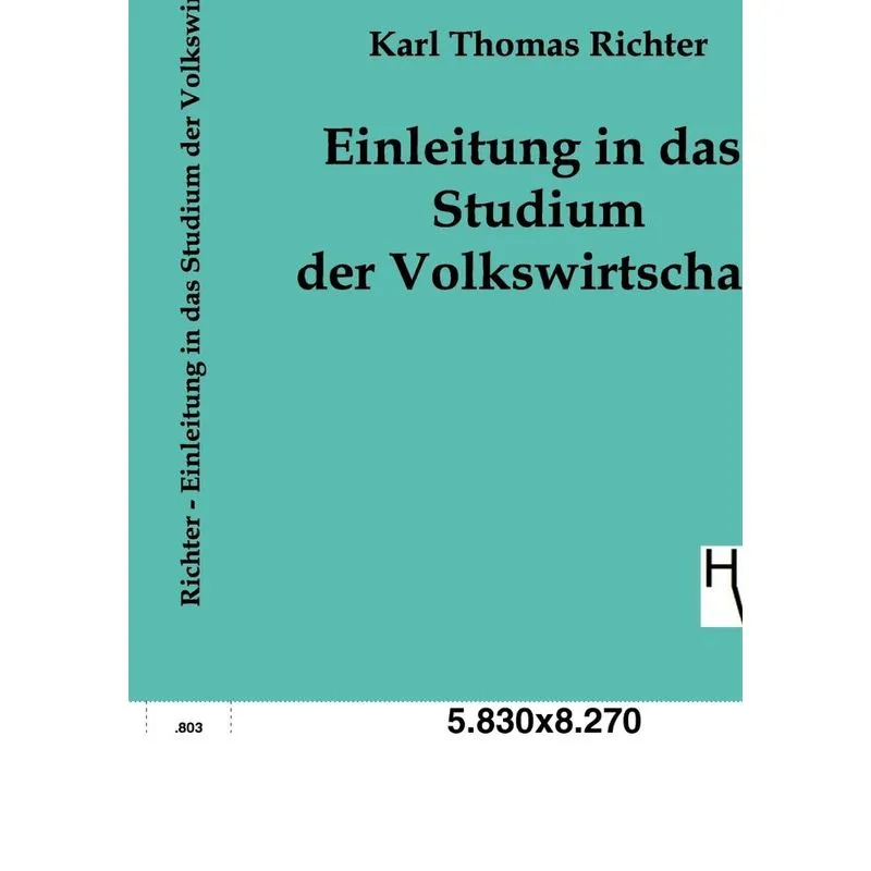 Einleitung In Das Studium Der Volkswirtschaft