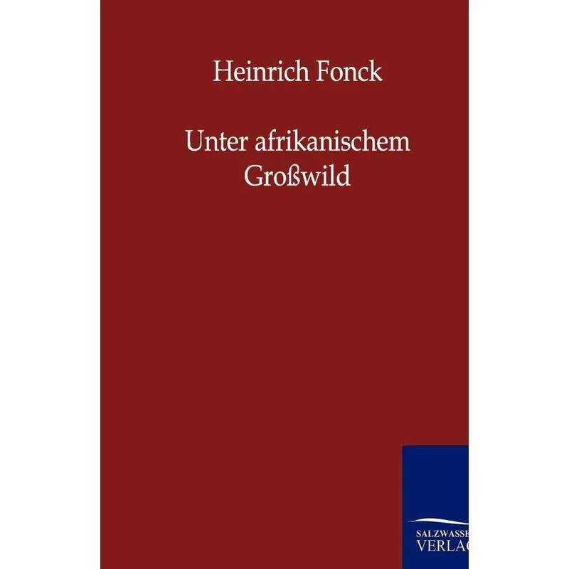 Unter afrikanischem Großwild