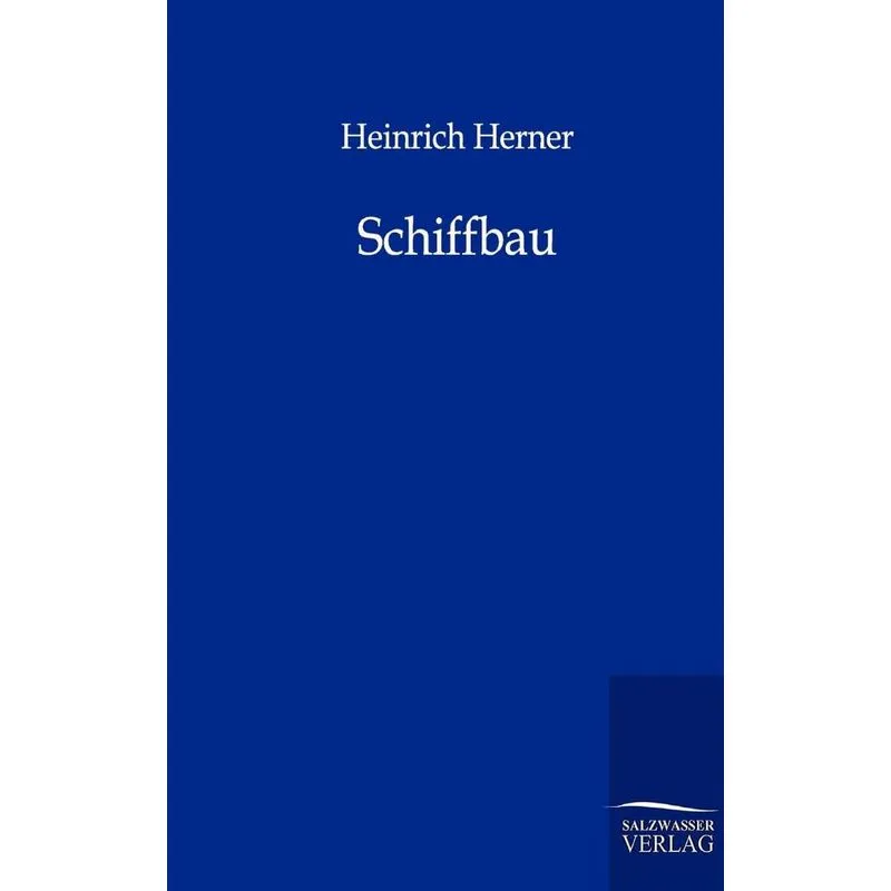 Schiffbau