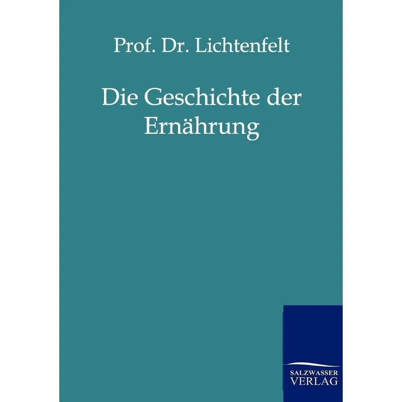 Die Geschichte Der Ernährung