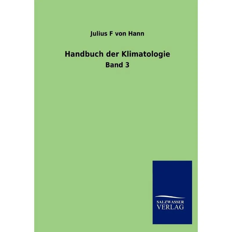 Handbuch der Klimatologie