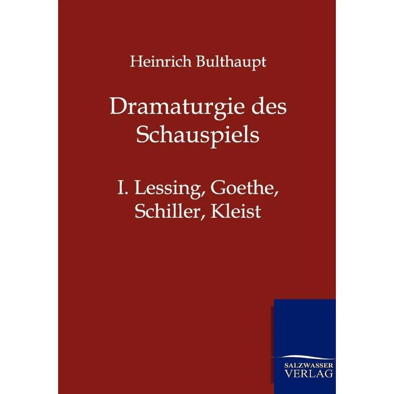 Dramaturgie Des Schauspiels