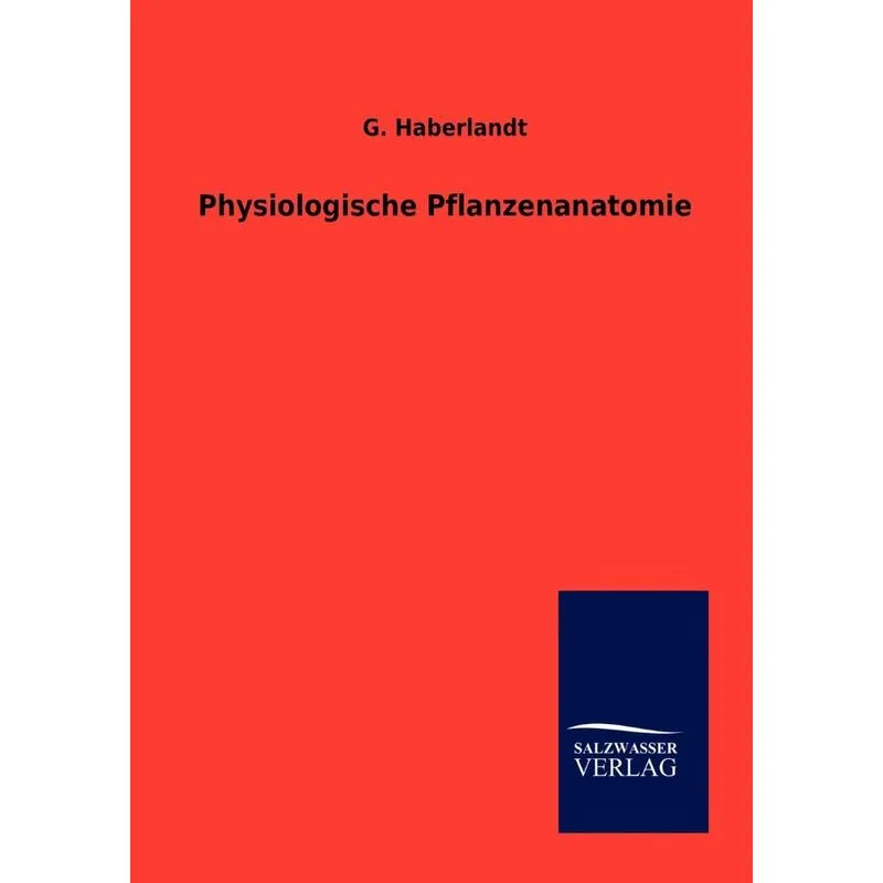 Physiologische Pflanzenanatomie