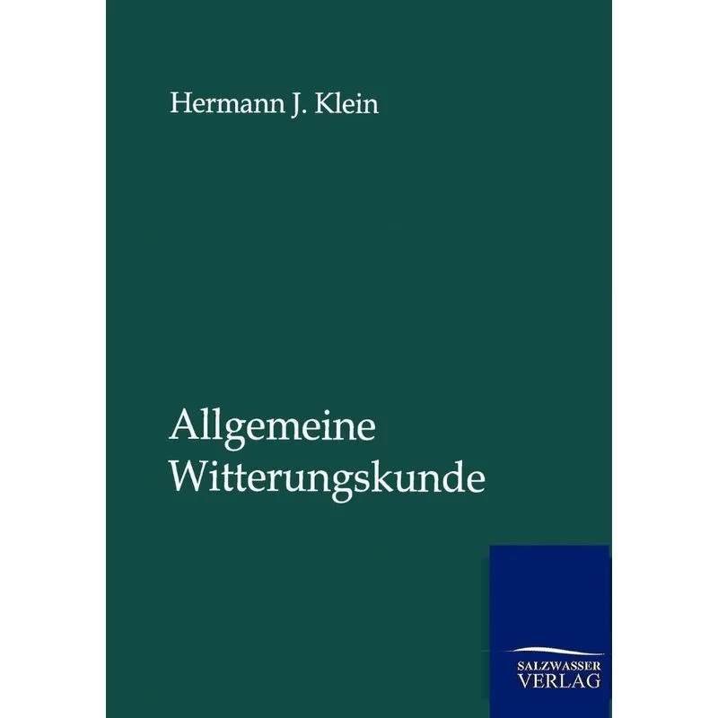 Allgemeine Witterungskunde