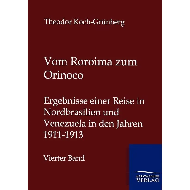 Vom Roroima Zum Orinoco
