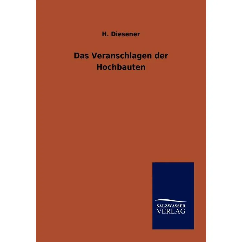 Das Veranschlagen Der Hochbauten