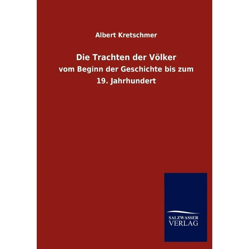 Die Trachten Der Völker