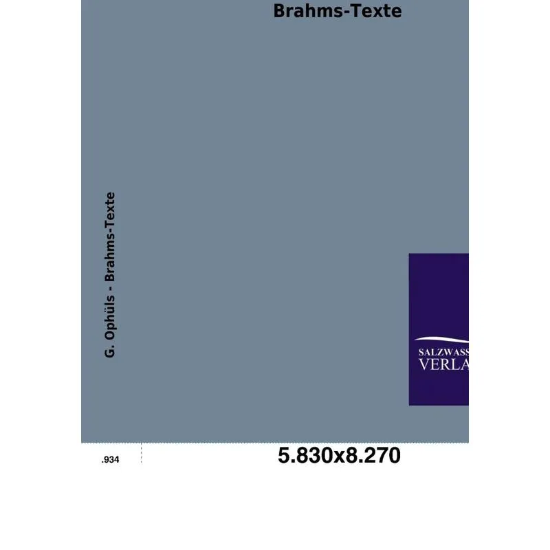 Brahms-Texte