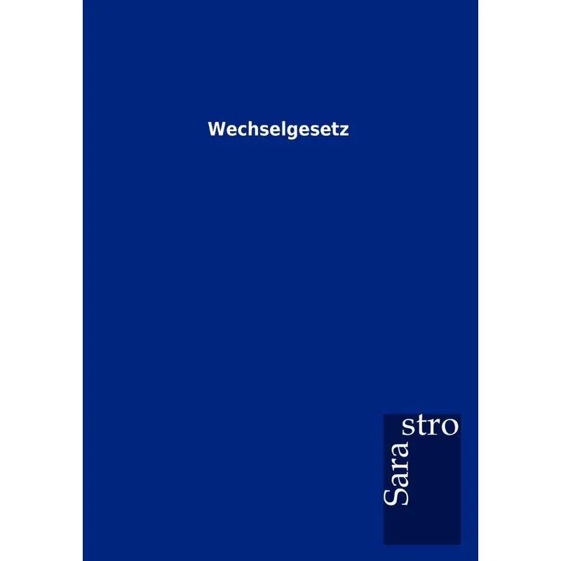 Wechselgesetz