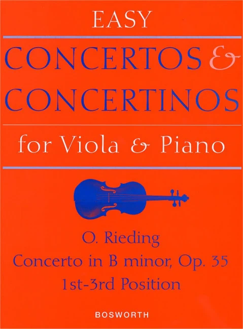 Concerto in B minor Op. 35 für Viola und Klavier Op. 35 Easy Concertos and Concertinos B minor