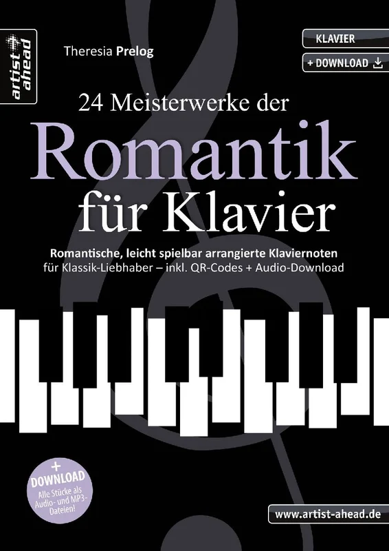 24 Meisterwerke der Romantik für Klavier