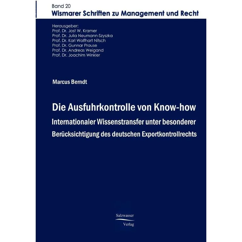 Die Ausfuhrkontrolle von Know-how