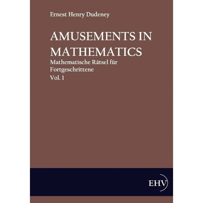 Amusements In Mathematics