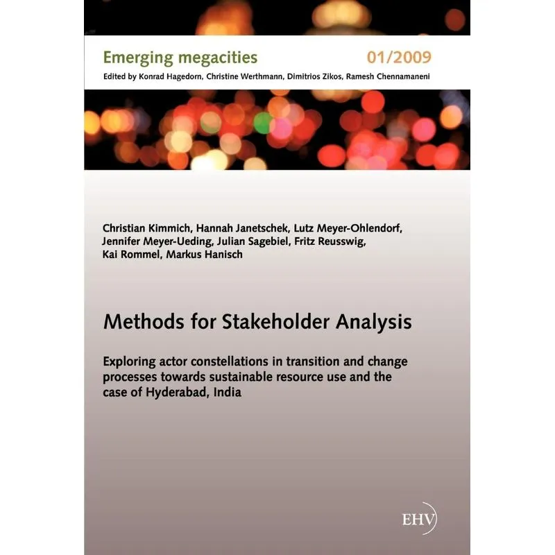 Methods for Stakeholder Analysis