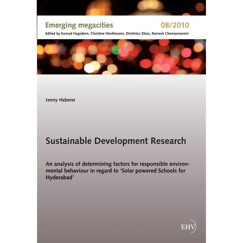Sustainable Development Research
